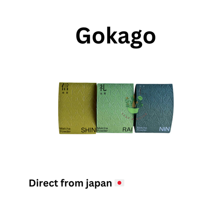 

READY Matcha/hojicha Gokago