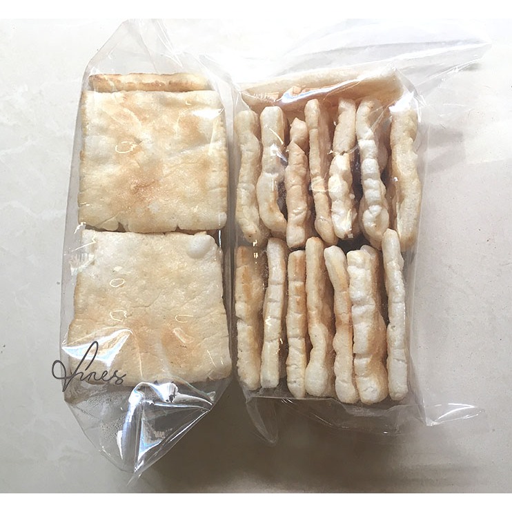 

Kerupuk Kemplang Panggang Palembang Ikan Kutak isi 25 pcs Non MSG