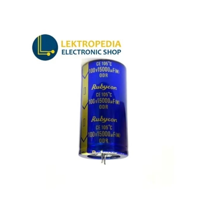 Elco 15000uf 100v Rubycon 15000 uf mikro 100 v volt Elko 100volt