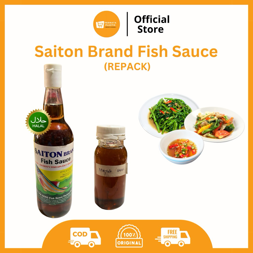 

Kecap Ikan Saiton Brand Fish Sauce 60 ml (REPACK)