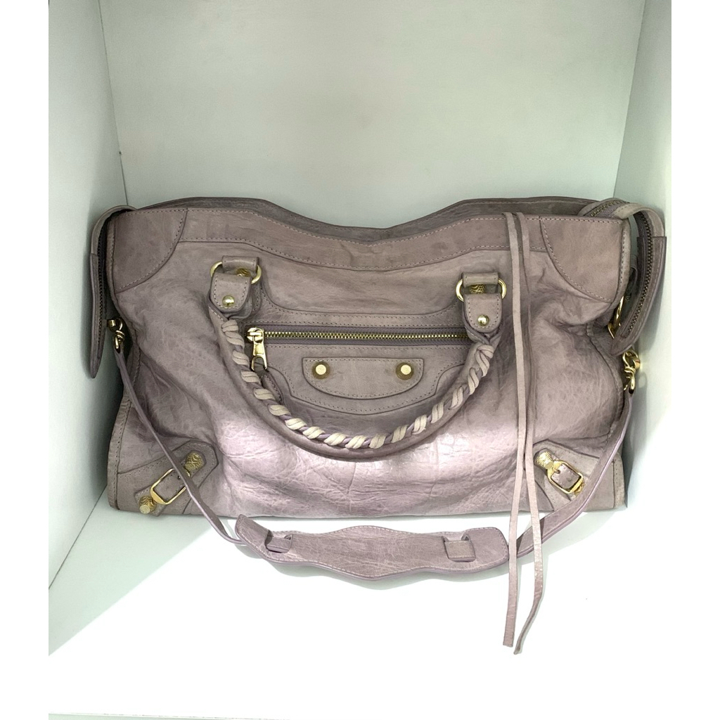 Balenciaga City Lilac Vintage Bag ( One Stopper )