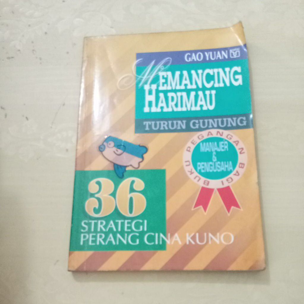 Buku ORI Memancing Harimau Turun Gunung Oleh Goa Youan
