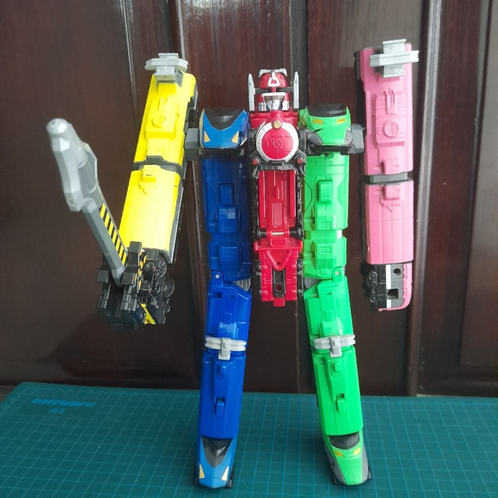 DX Megazord Toq-Oh Toqoh Ressha Sentai Toqger - Ori Bandai Tanpa Box