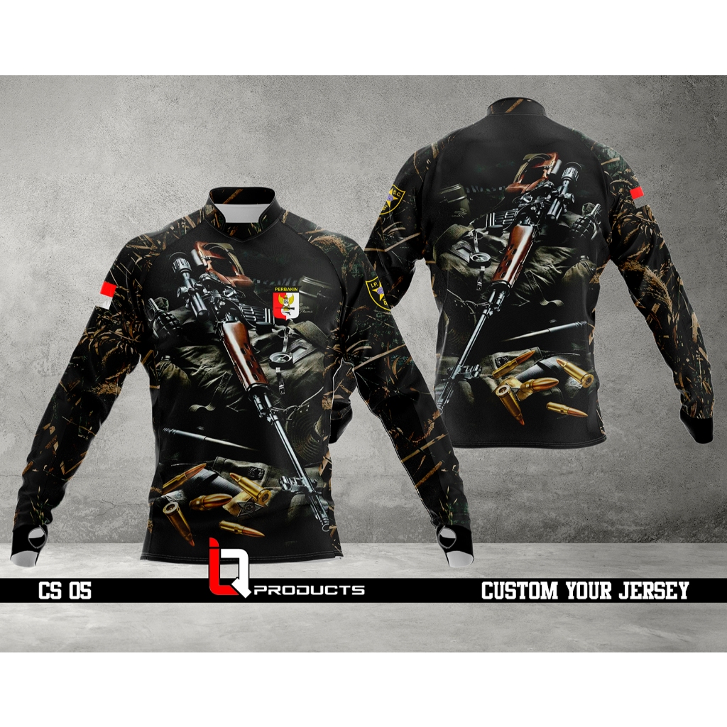 baju vneck camo berburu/baju camo murah/baju berburu