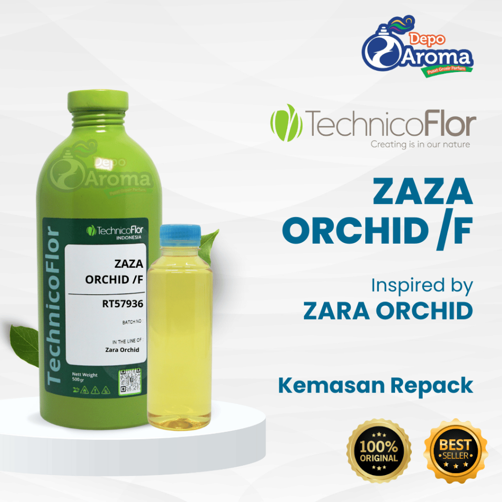 PARFUM BIBIT MURNI - ZAZA ORCHID - REPACKING - TECHNICOFLOR