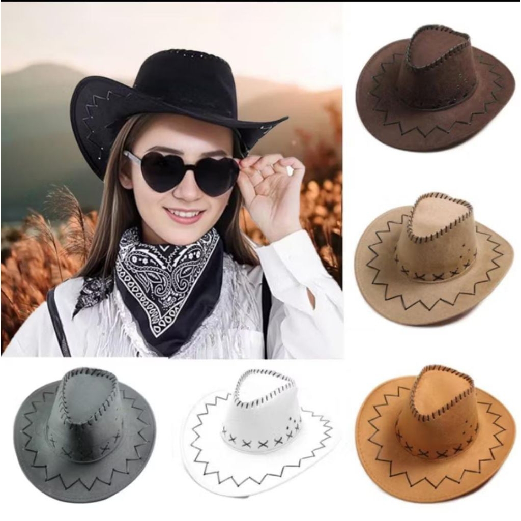 topi koboy pria topi koboy keren