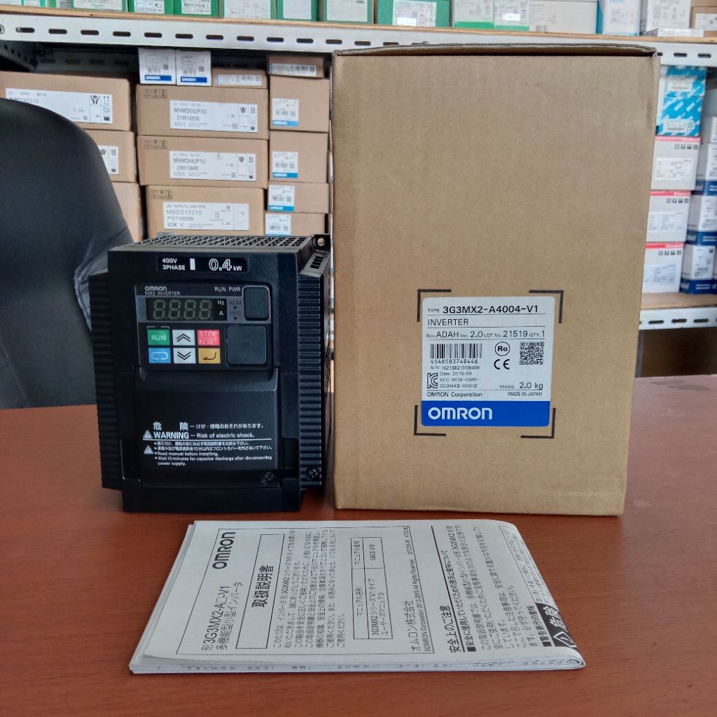Inverter Omron 3G3MX2-A4004-V1 0,4kw 3phase 380v Original