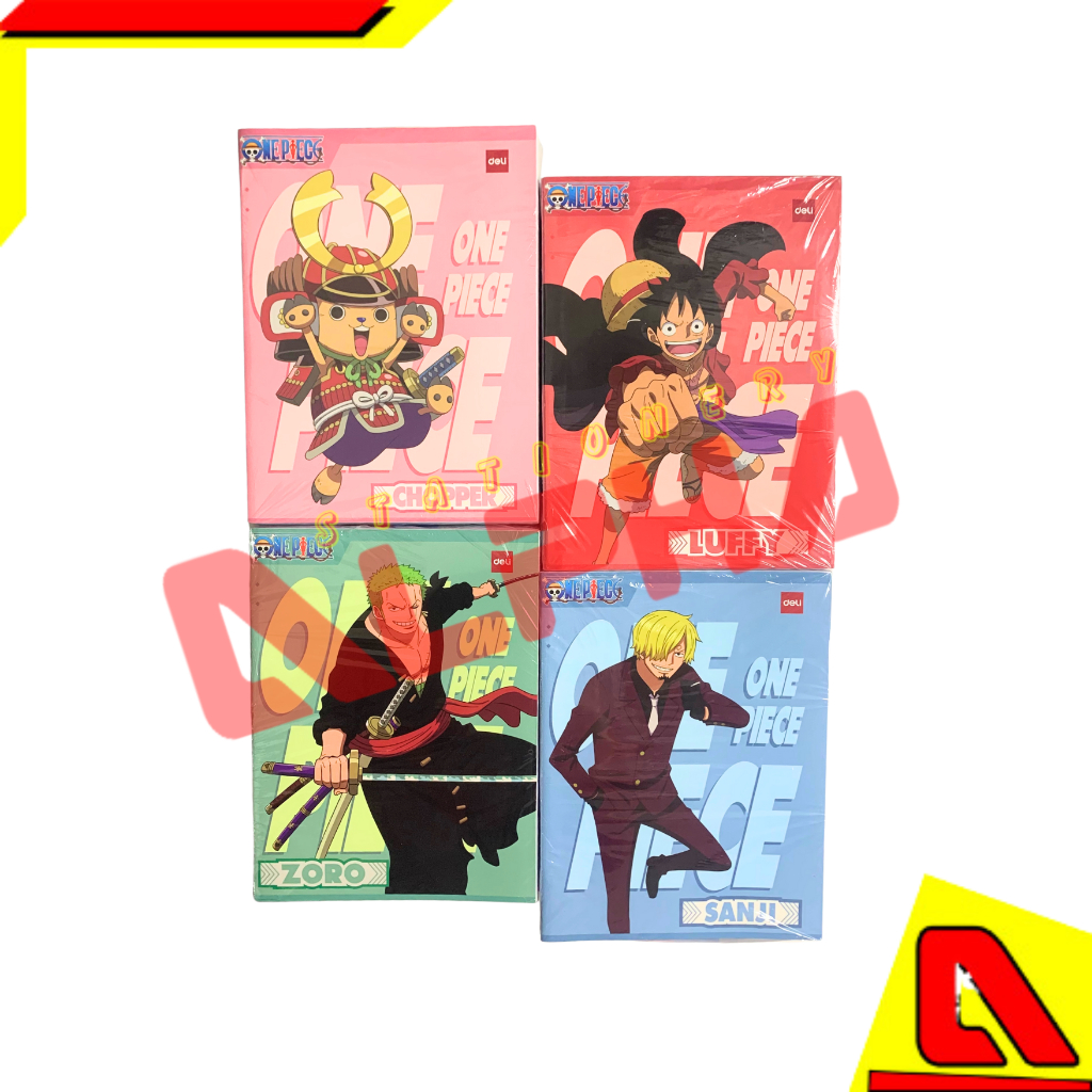 

BUKU TULIS DELI 58 LEMBAR/BUKU TULIS SEKOLAH DELI SERIES ONE PIECE
