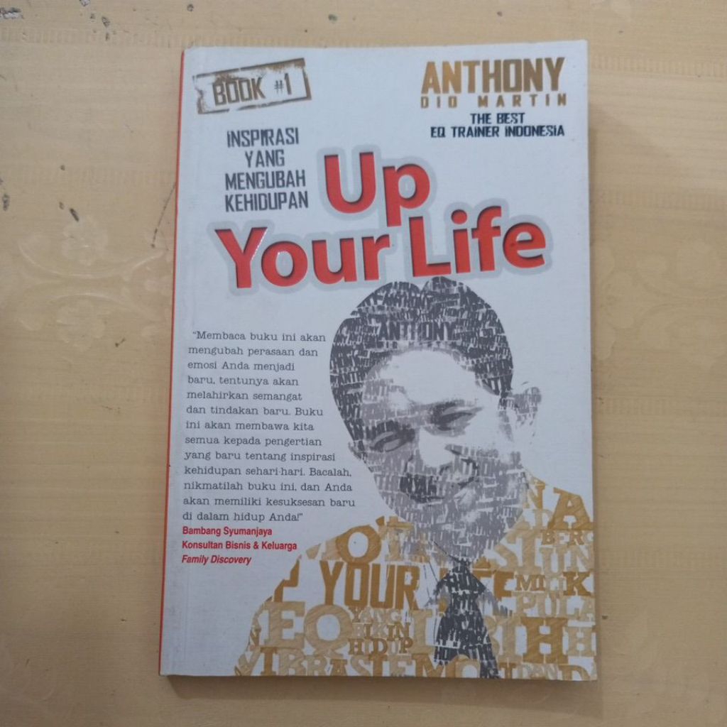 BUKU UP YOUR LIFE OLEH ANTHONY DIO MARTIN