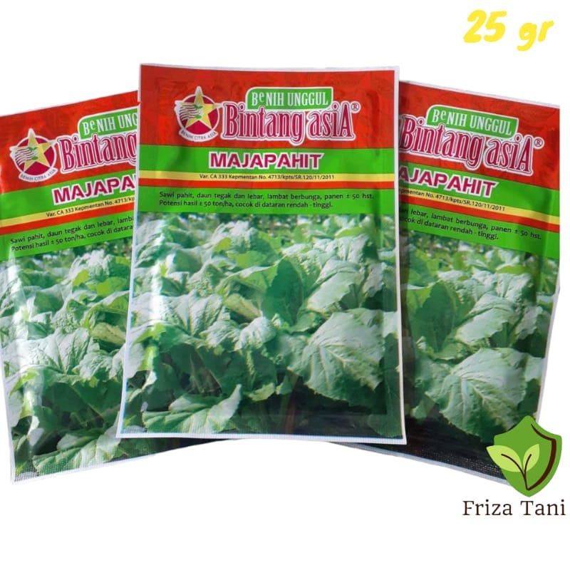 

Majapahit 25gr Benih Sawi Bintang Asia