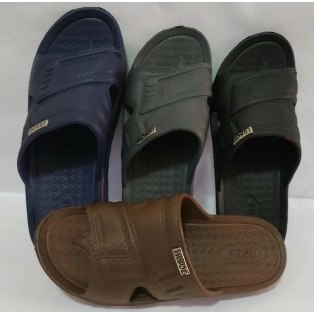 Sandal Murah Jumbo Size40 - 44 Irsoe Sandal Selop Karet Pria