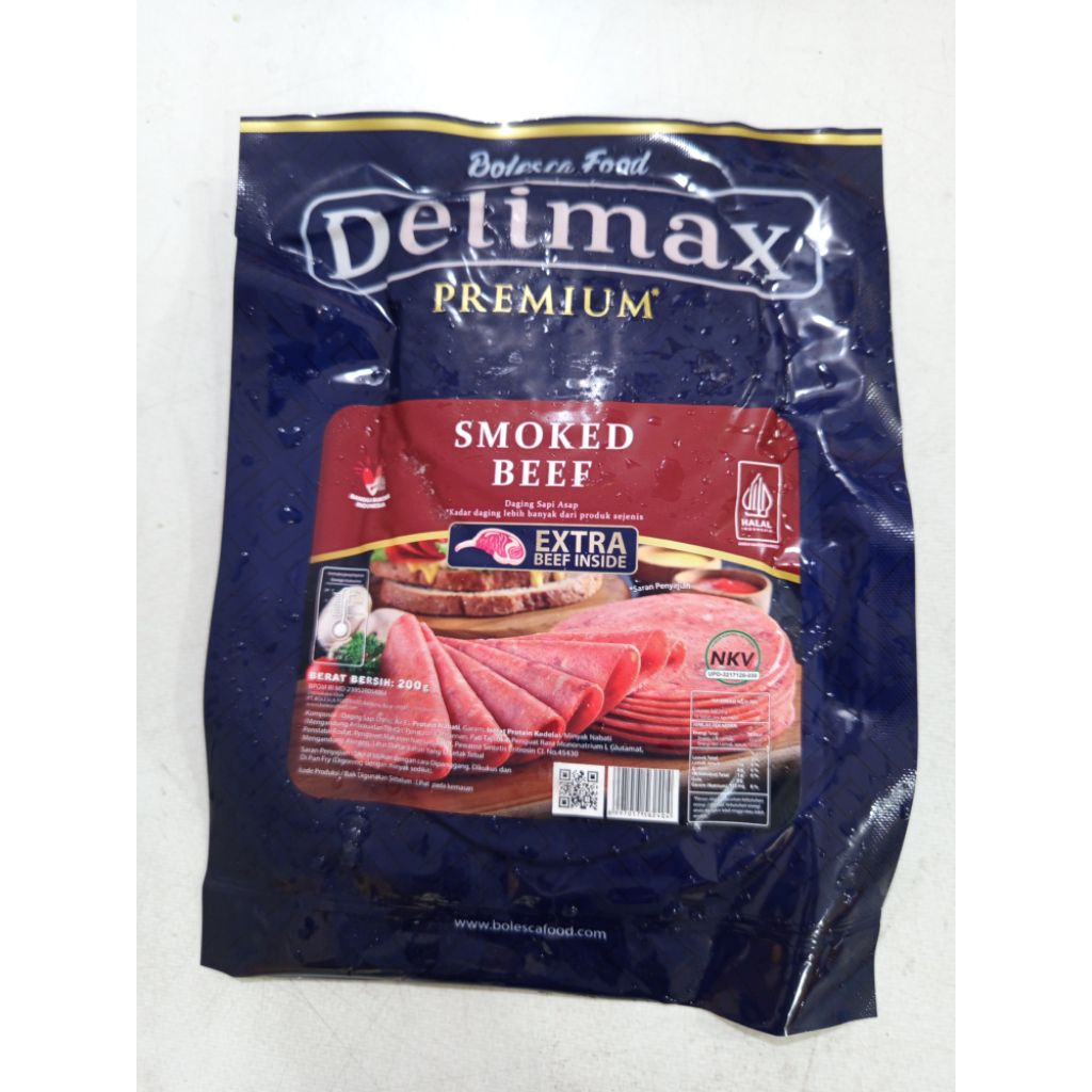 

DELIMAX smoked beef 200gram
