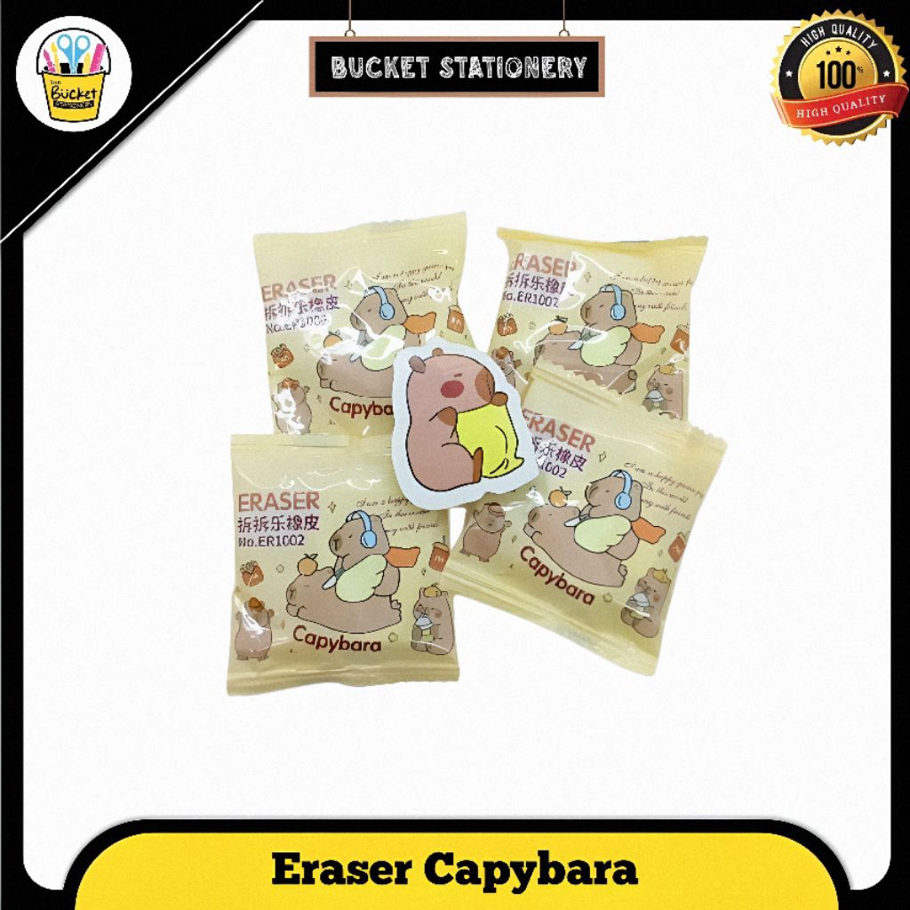 

Eraser capybara/penghapus capybara misteri ER1002