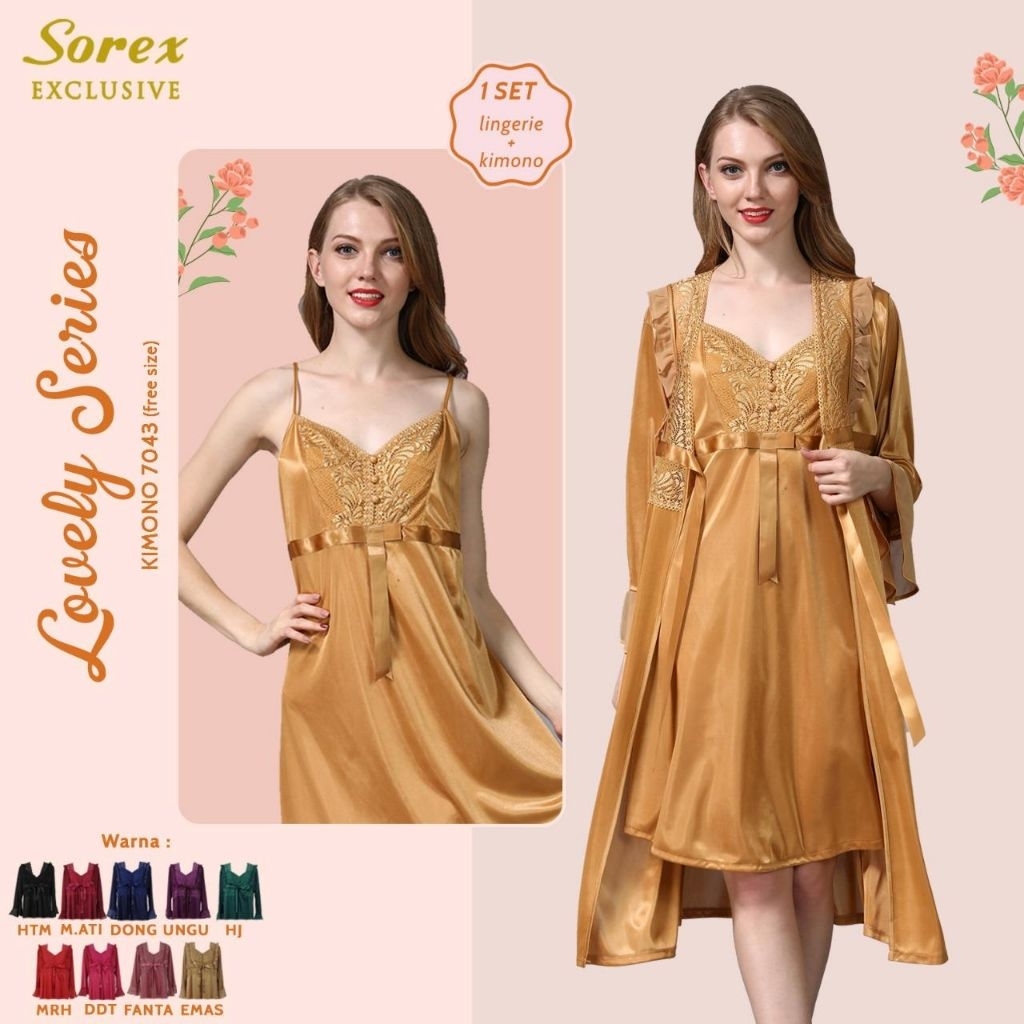 lingerie//kimono//sorex BT7043