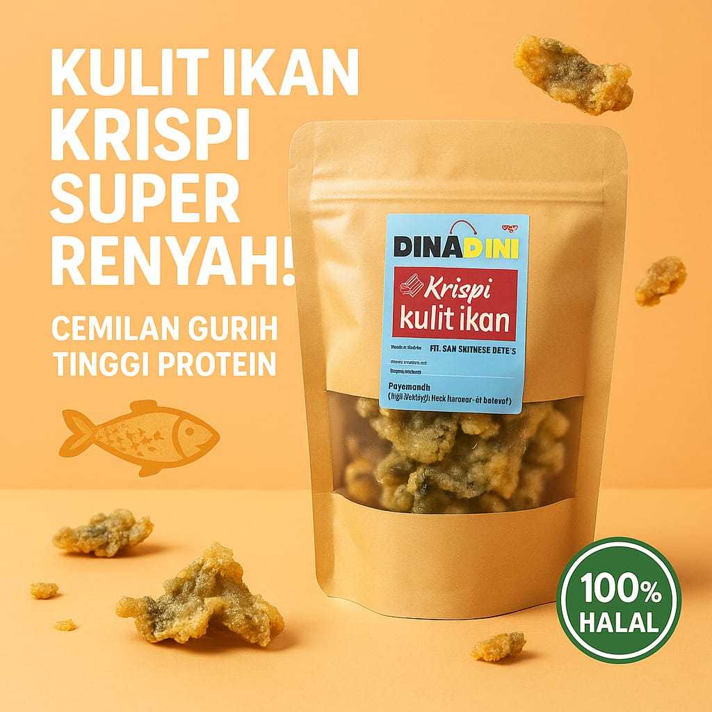 

Krispi Kulit Ikan Khas Belitung by Dina Dini - Ikanesia