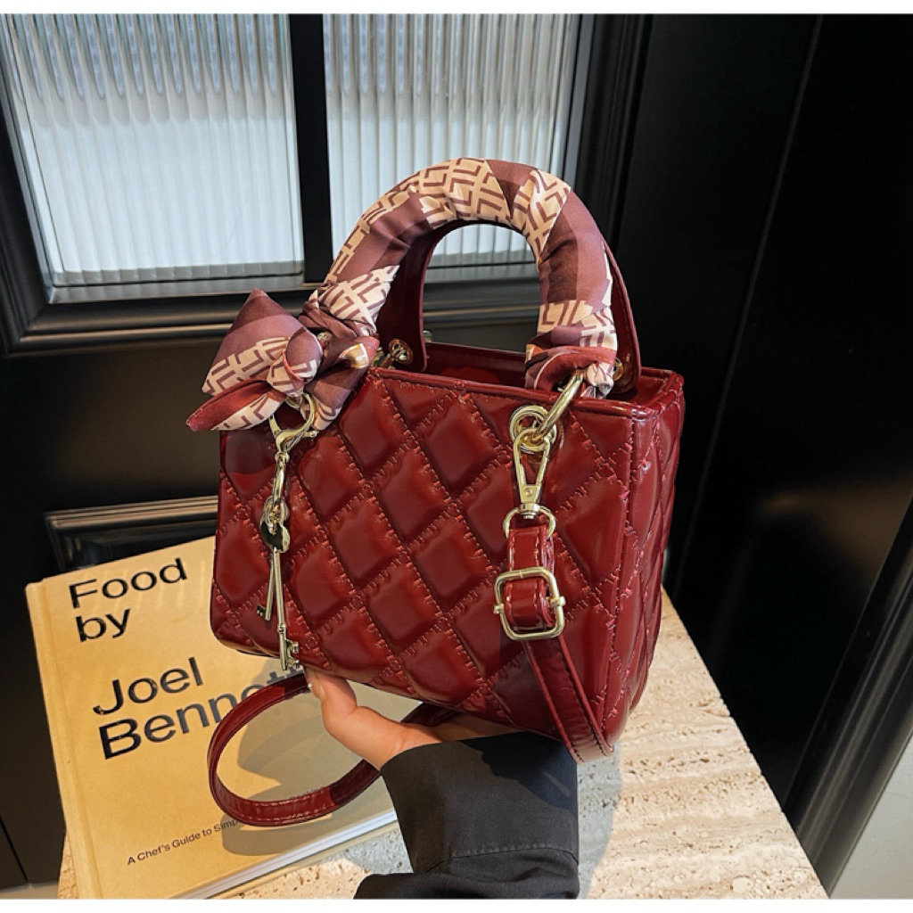 KANACHI.ID - NEW G2182 Tas Impor Terbaru Style Fashion Wanita Korea Kado Tas Tas Hadiah