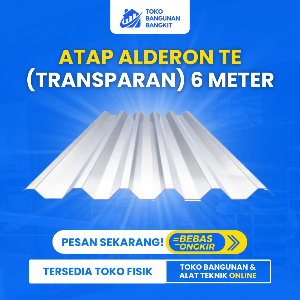 ATAP ALDERON TE (TRANSPARAN) PANJANG 6 METER