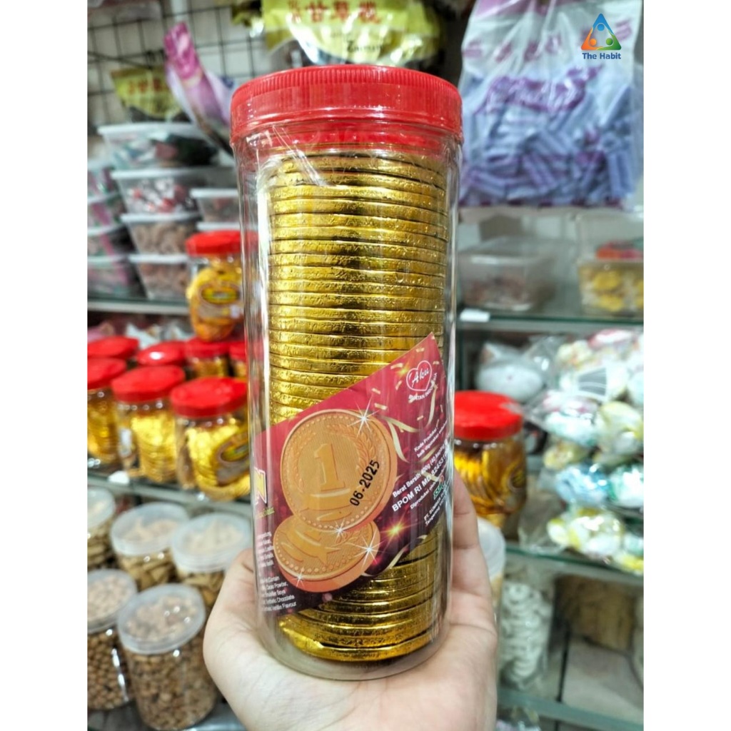 

(The Habit) Coklat Coin Besar 1 toples