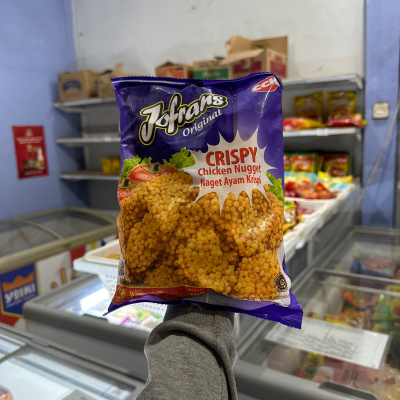 

Nugget Jofrans/Jofrans Chicken Nugget Crispy 500 gr