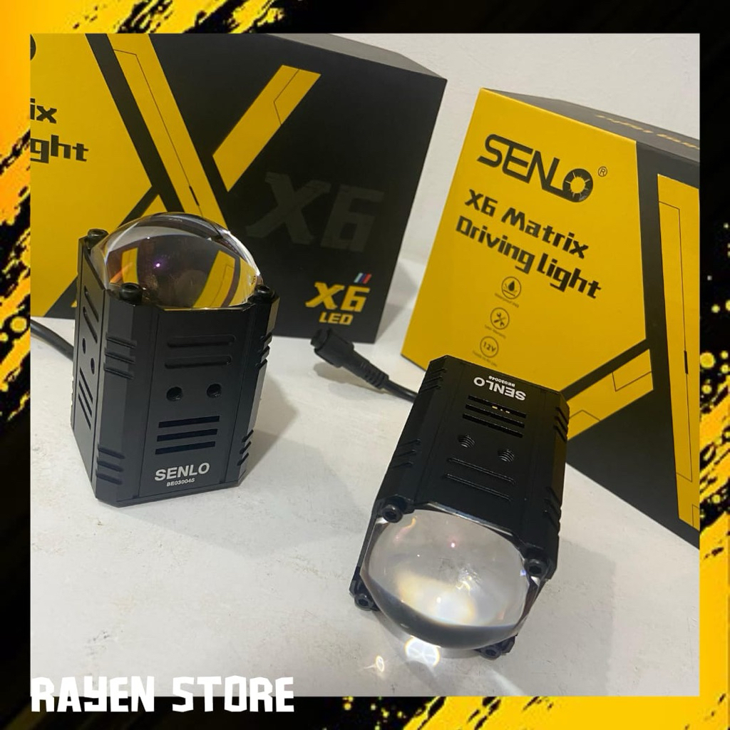 Lampu tembak kabut Senlo x6 plus high qualty