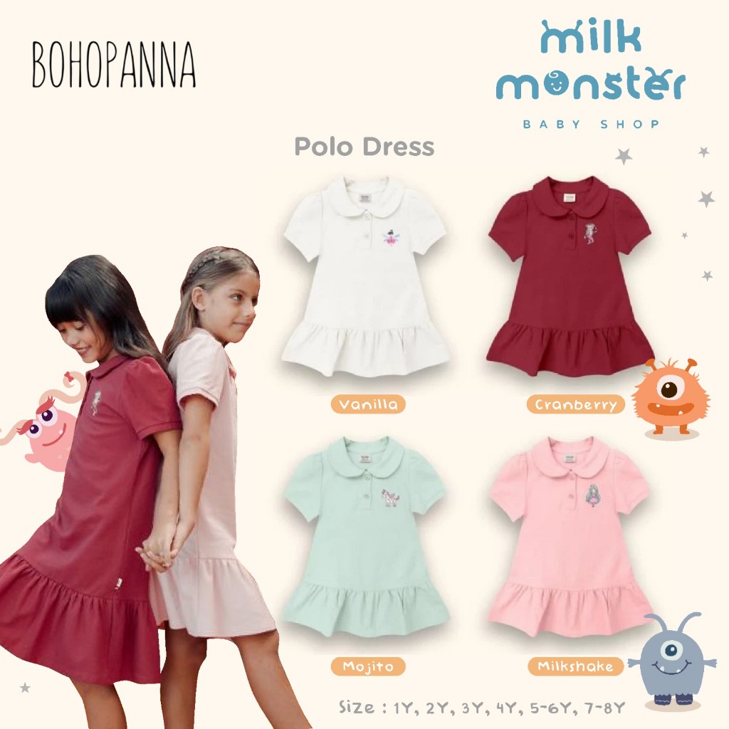 Bohopanna Polo Dress / Dress Polo Bohopanna