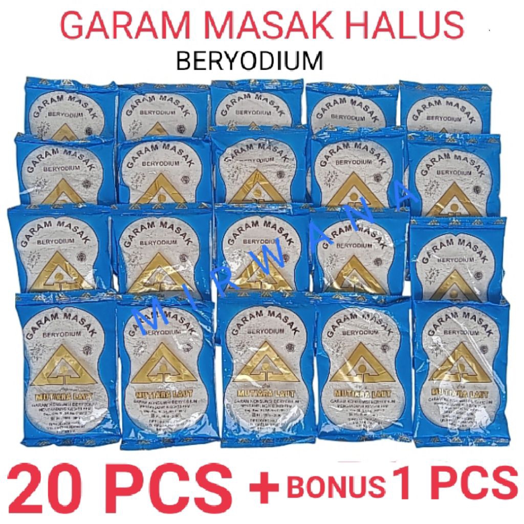 

GARAM MASAK,GARAM DAPUR,GARAMHALUS,BERYODIUM