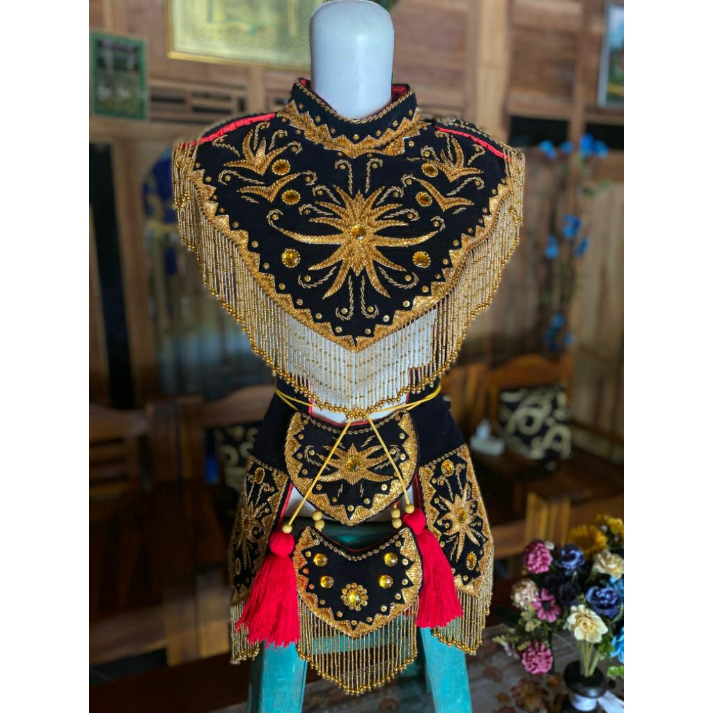 sempyok celeng alusan Mote emas / set sempyok celeng boro uncal