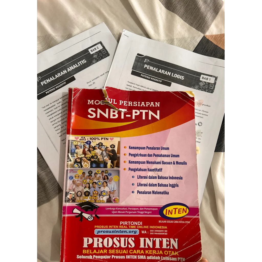 Preloved SNBT Inten 2025