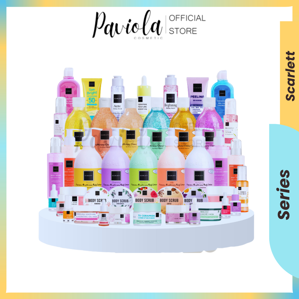 SCARLETT WHITENING Series Paket Lengkap Scarlett - Paviola