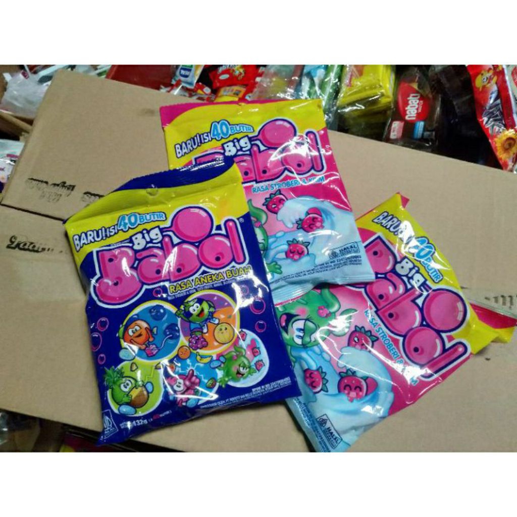 

Big Babol Permen Karet Rasa Buah Isi 40 Pcs