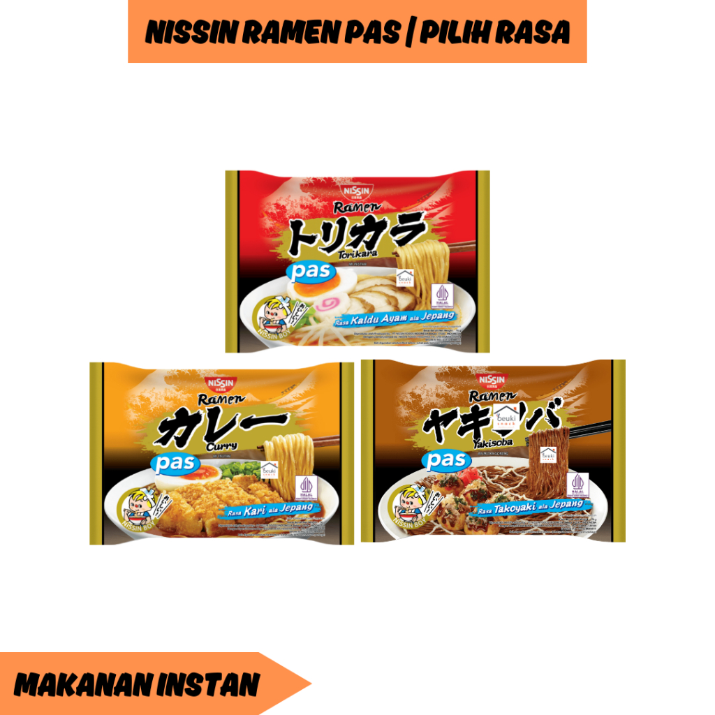 

Nissin Ramen Porsi Pas Berbagai Varian Pilih Rasa
