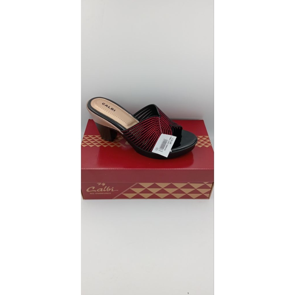 sandal heels CALBI original model terbaru