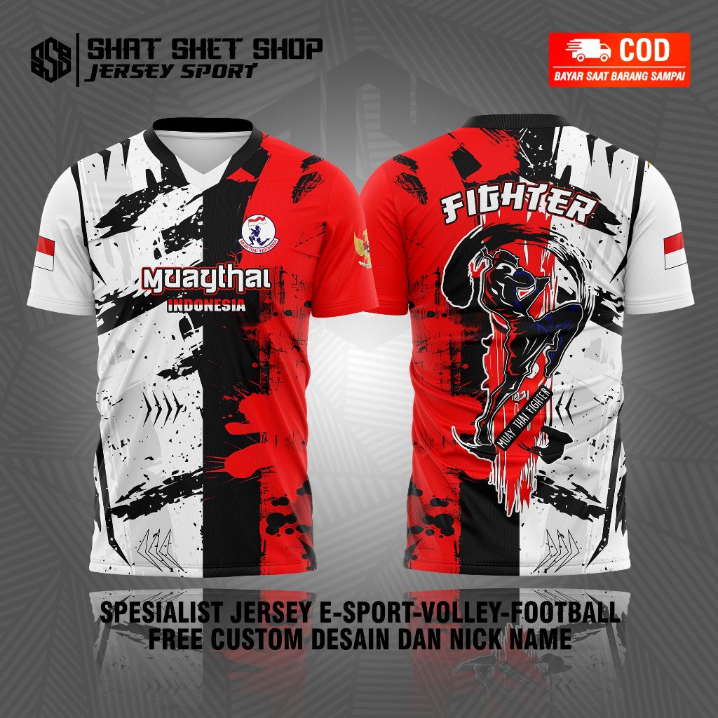 KAOS JERSEY MUAY THAI 7 TERBARU