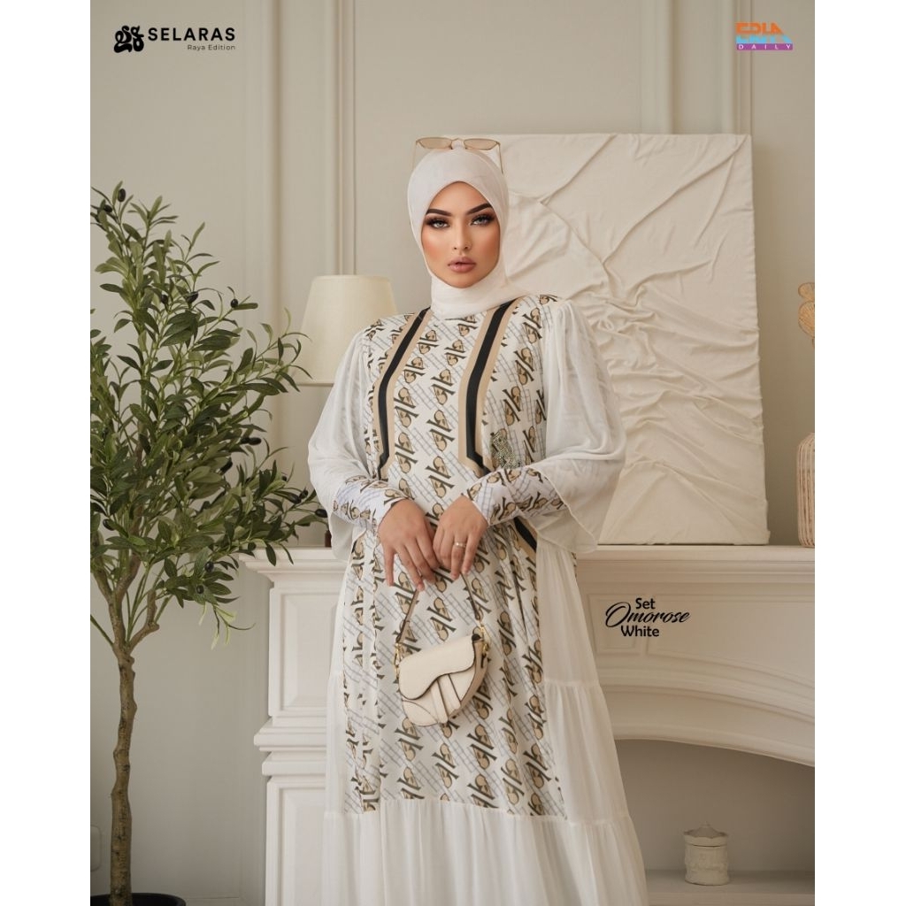 [ER.HA] GAMIS SYARI / Selaras 2.0 Raya Edition " OMOROSE " By ErhA Daily