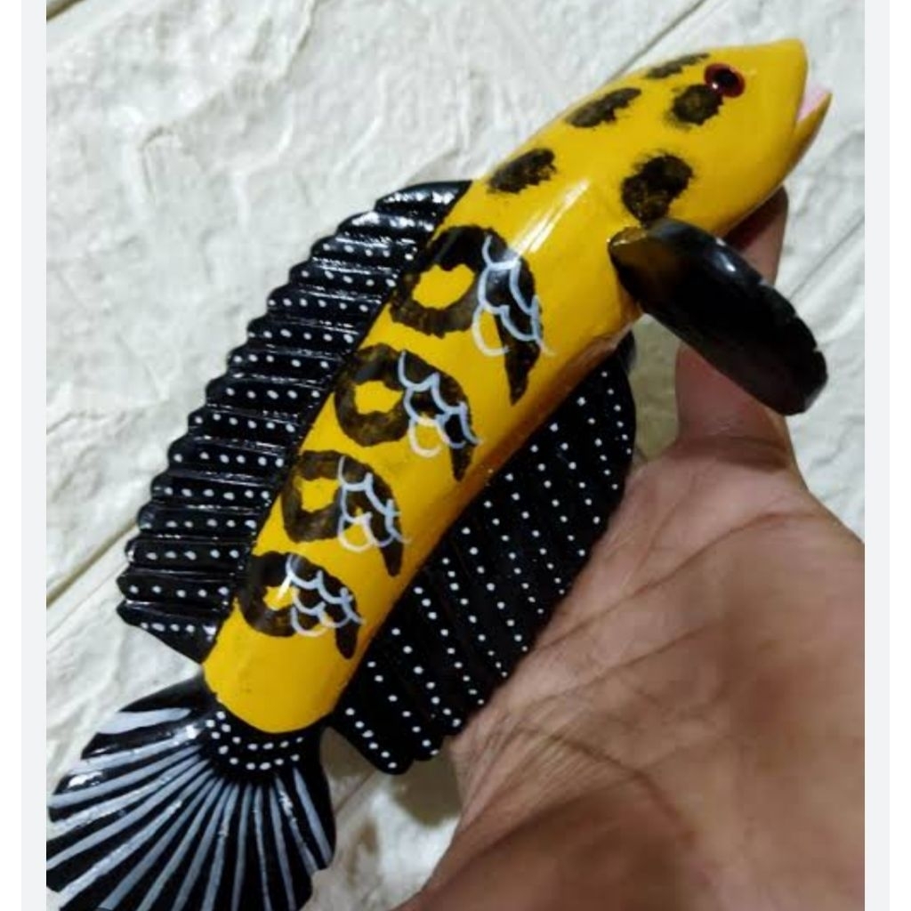 patung channa maru yellow sentarum size 10-25cm bonus stiker