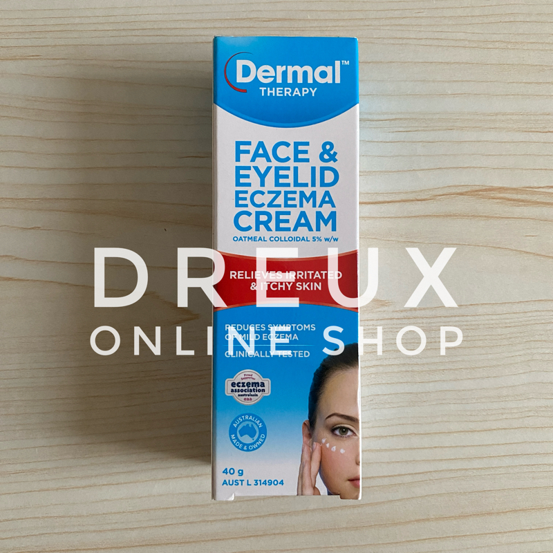 [IMPORT] DERMAL THERAPY Face & Eyelid Eczema Cream 40gr / Box MADE IN AUSTRALIA