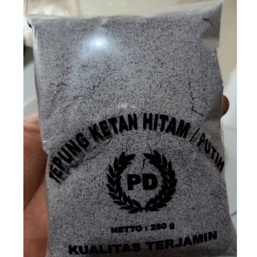 

Tepung Ketan Hitam 250 gr bahan bolu viral