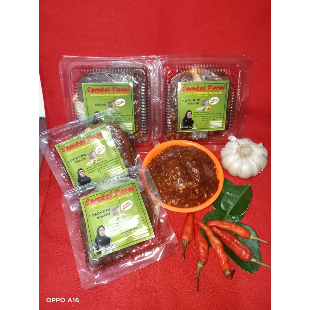 

Sambel Pecel Sangrai Khas Madiun