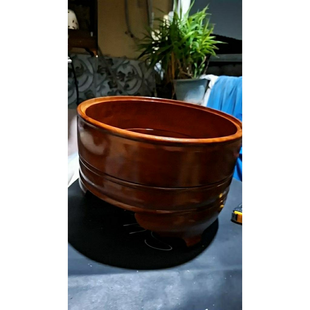 Tebok sangkar branjangan parva kayu mahoni