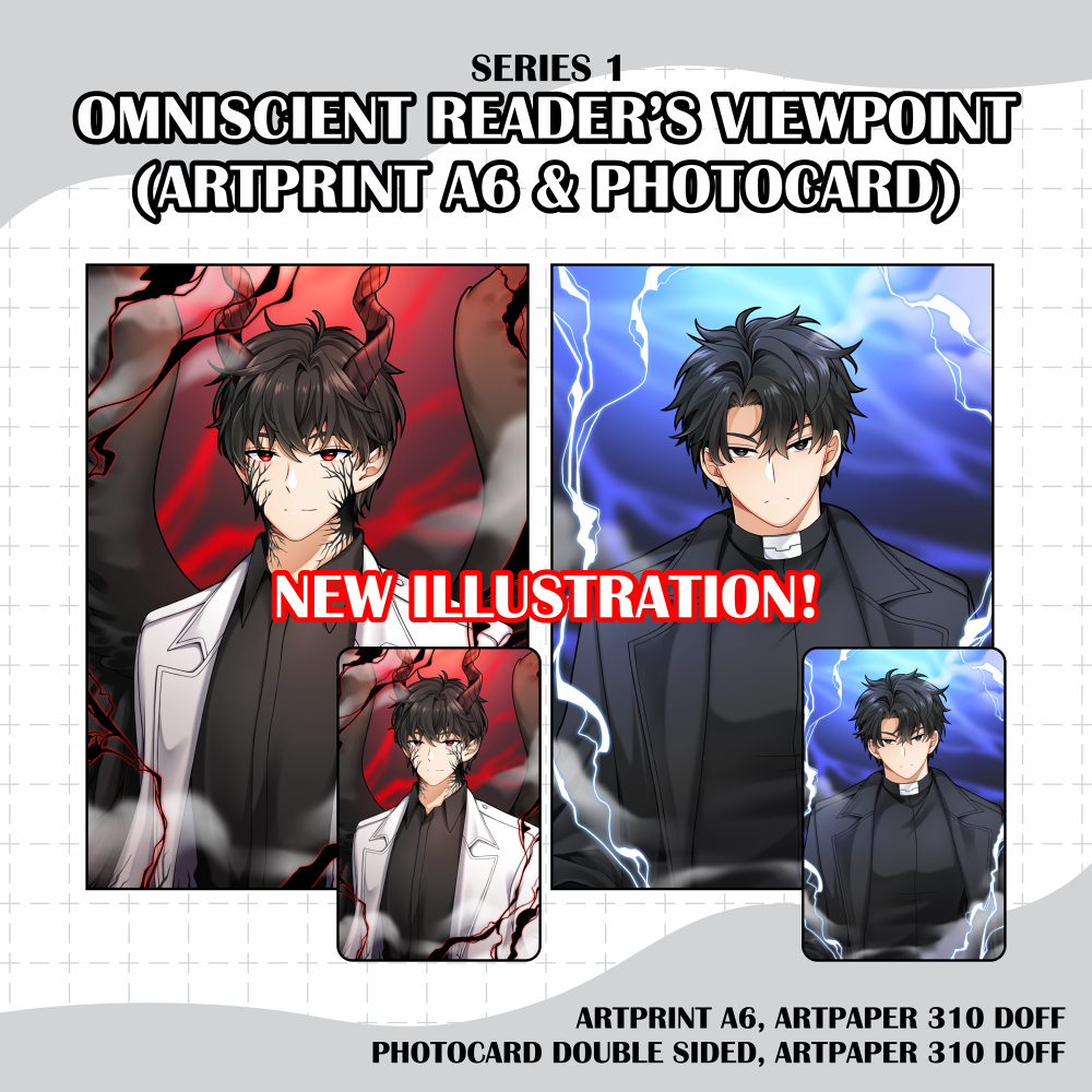 OMNISCIENT READER'S VIEWPOINT Artprint & Photocard (series 1)