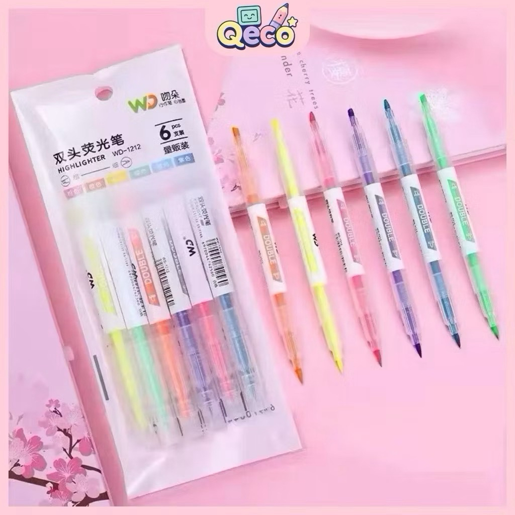 

Spidol Stabilo 2in1 6 Warna