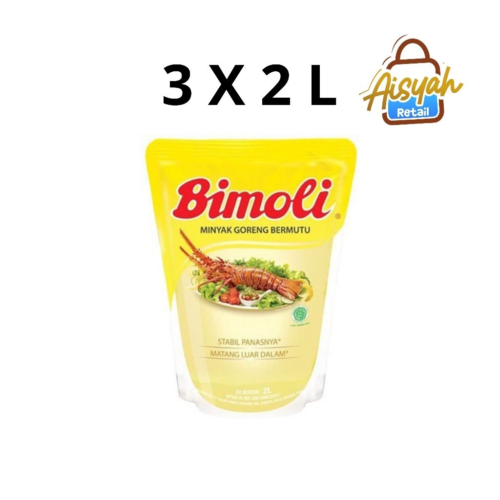

Minyak Goreng Bimoli 2 L x 3 Pack Promo