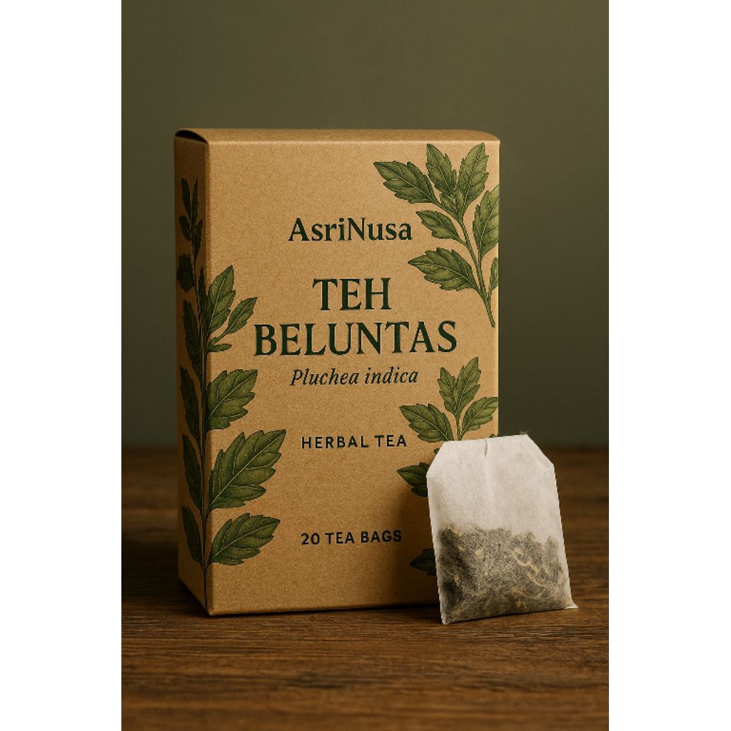 

Teh Herbal Daun Beluntas – Pluchea indica (AsriNusa)