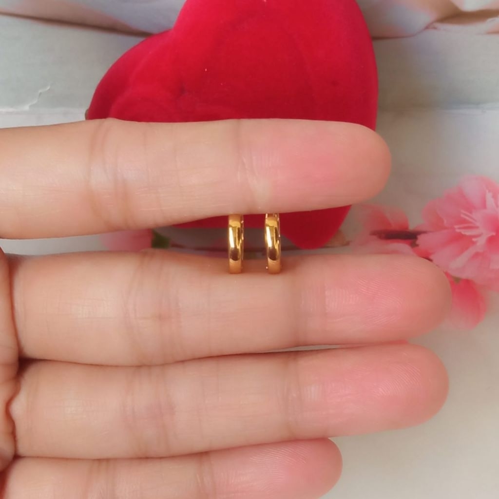 anting mini anting anak/bayi anting polos