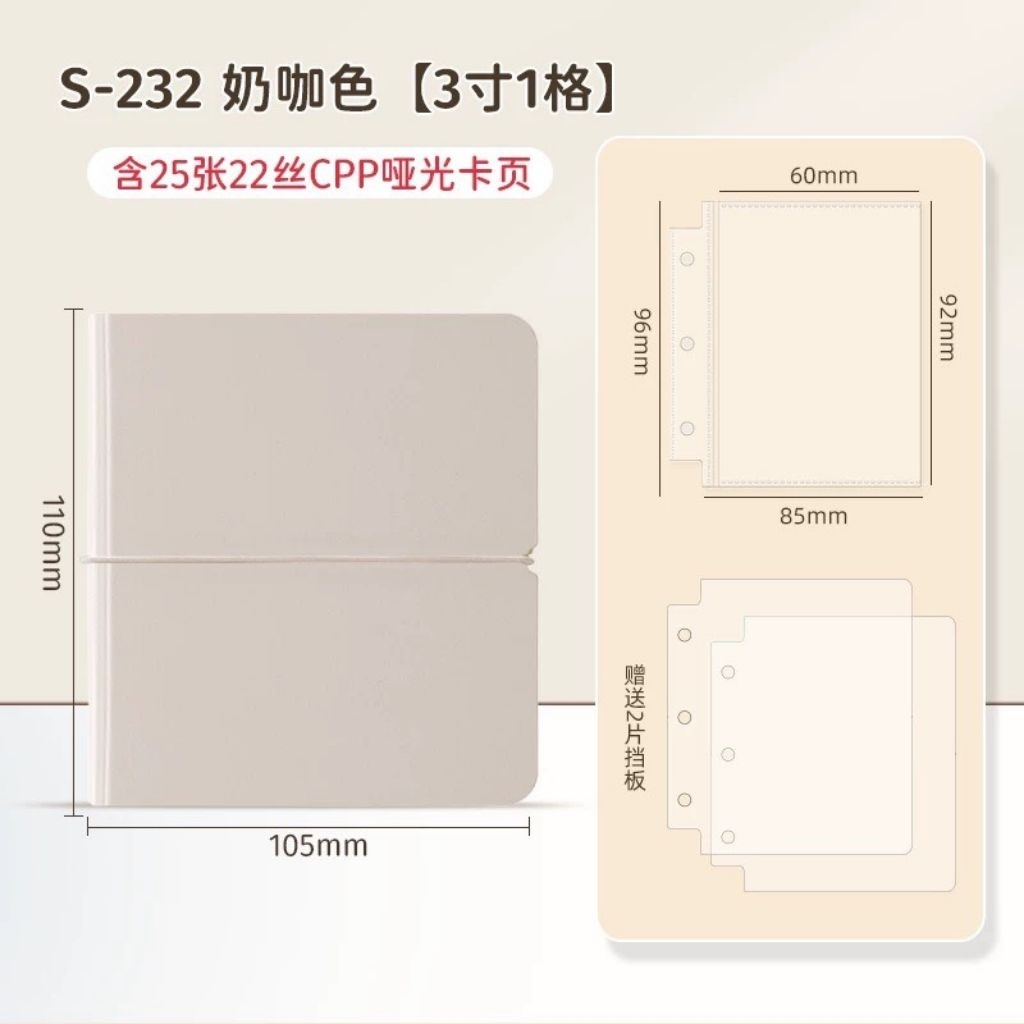 ringnote photocard mini binder collect book 1p