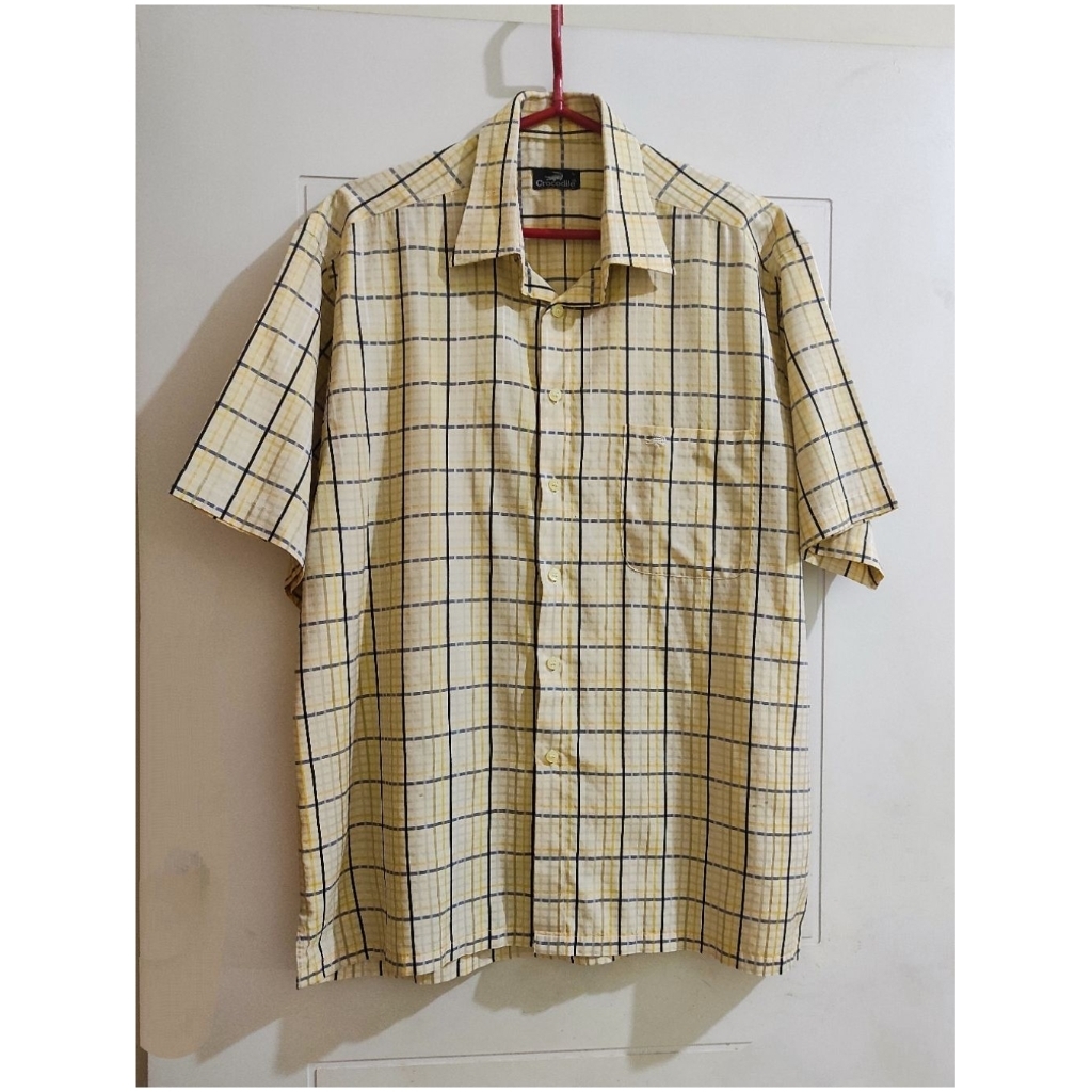 Kemeja Pria Lengan Pendek Crocodile Preloved