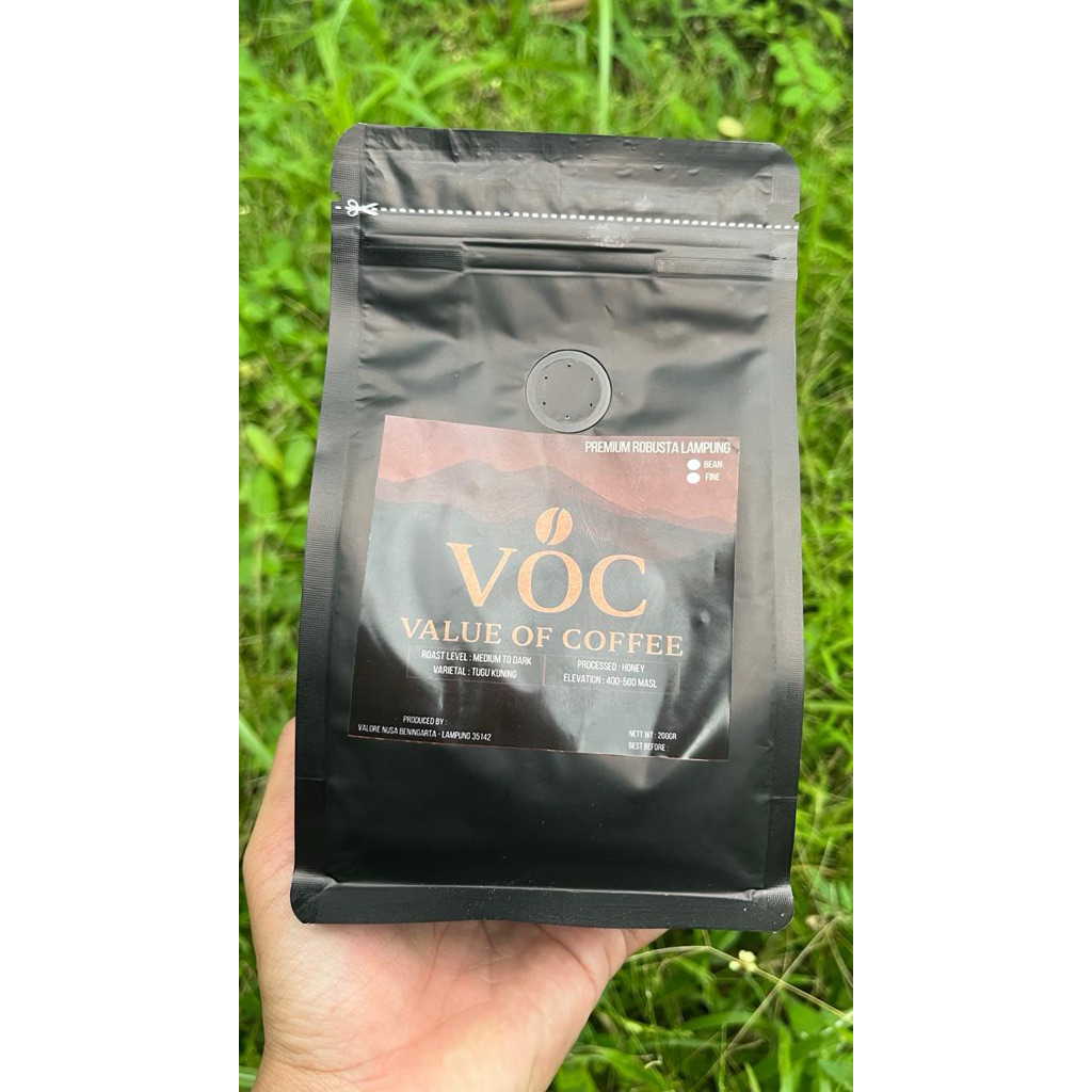 

bubuk kopi VOC (Value Of coffee) 200gram