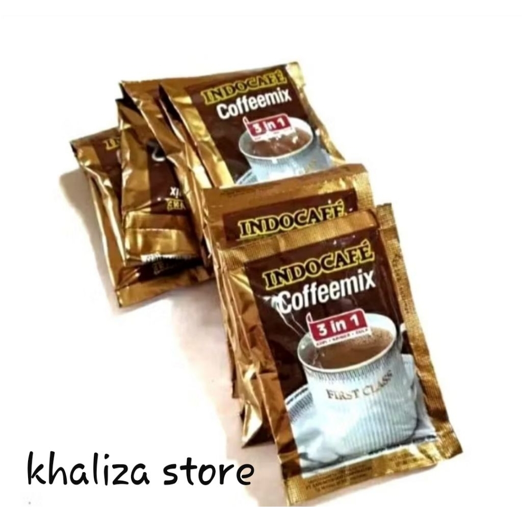 

indocafe coffe mix 1 renceng isi 10 saset