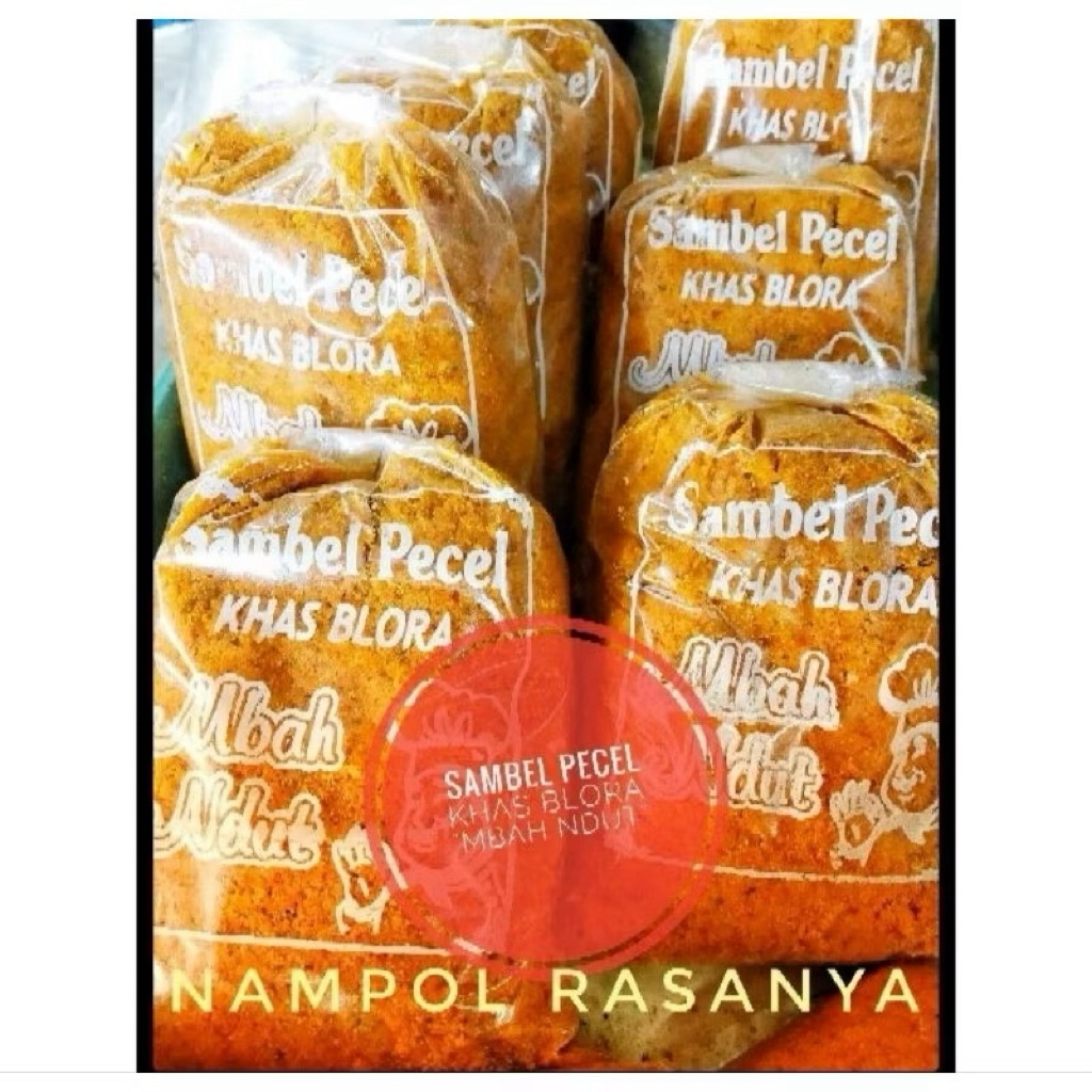 

Sambal Kacang pedas 1kg /sambel pecel kas Blora /