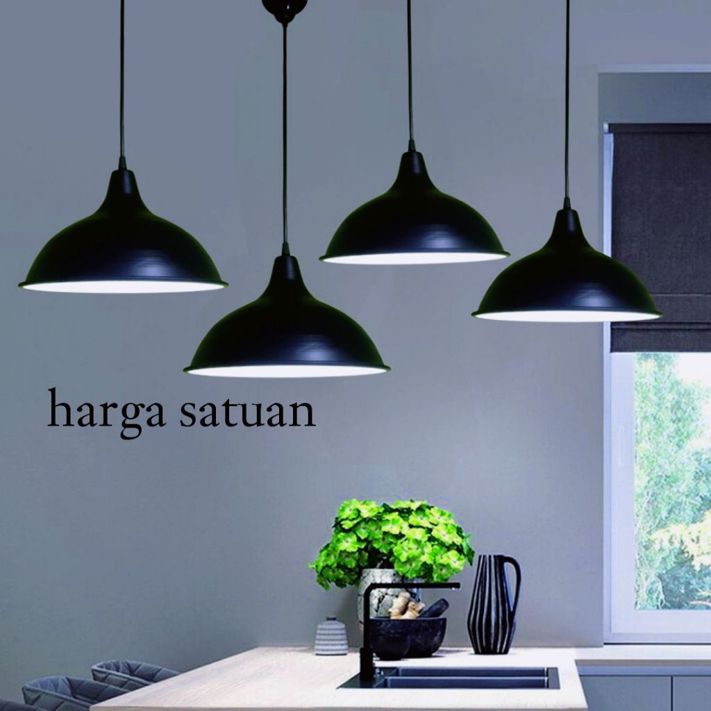 kap lampu gantung Aluminium